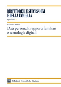 Dati personali, rapporti familiari e tecnologie digitali - Librerie.coop