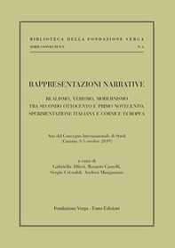 Rappresentazioni narrative. Realismo, verismo, modernismo tra secondo Ottocento e primo Novecento. Sperimentazione italiana e cornice europea - Librerie.coop