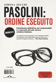 Pasolini: ordine eseguito - Librerie.coop