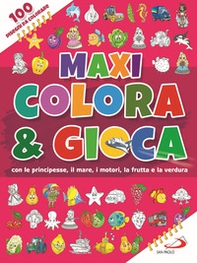 Maxi colora & gioca. Con le principesse, il mare, i motori, la frutta e la verdura - Librerie.coop Maxi colora & gioca. Con le principesse, il mare, i motori, la frutta e la verdura - Librerie.coop