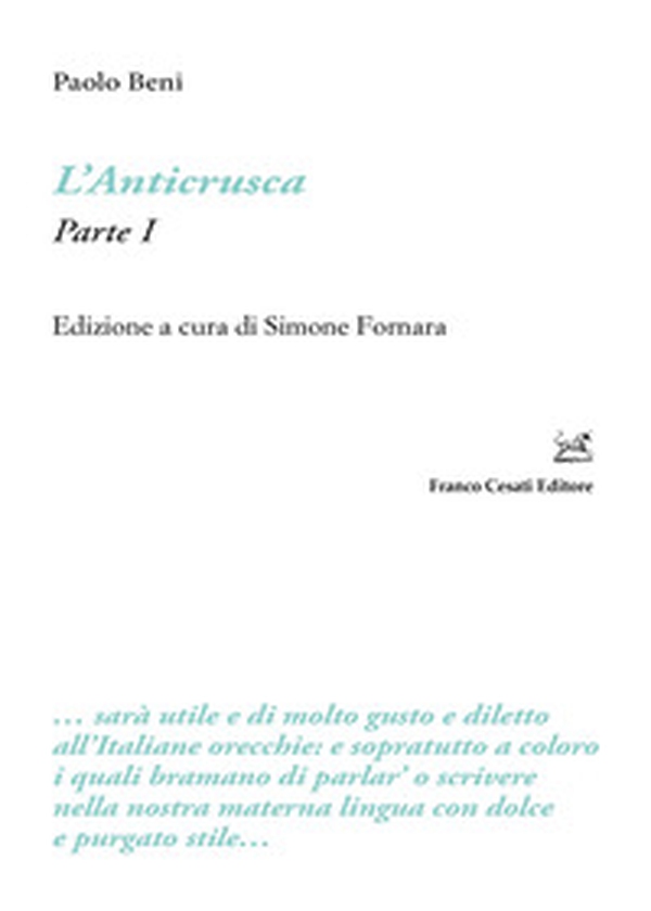 L'anticrusca - Vol. 1 - Librerie.coop