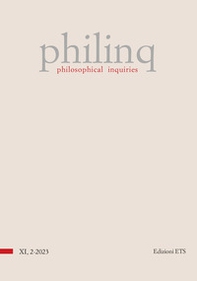 Philinq. Philosophical inquiries - Vol. 2 - Librerie.coop