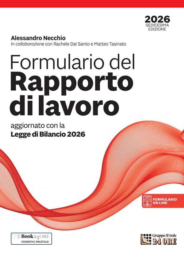 Formulario del Rapporto di lavoro 2026 - Librerie.coop