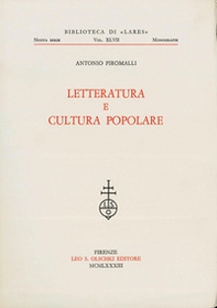 Letteratura e cultura popolare - Librerie.coop Letteratura e cultura popolare - Librerie.coop