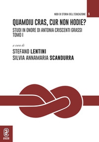 Quamdiu cras, cur non hodie? Studi in onore di Antonia Criscenti Grassi - Librerie.coop