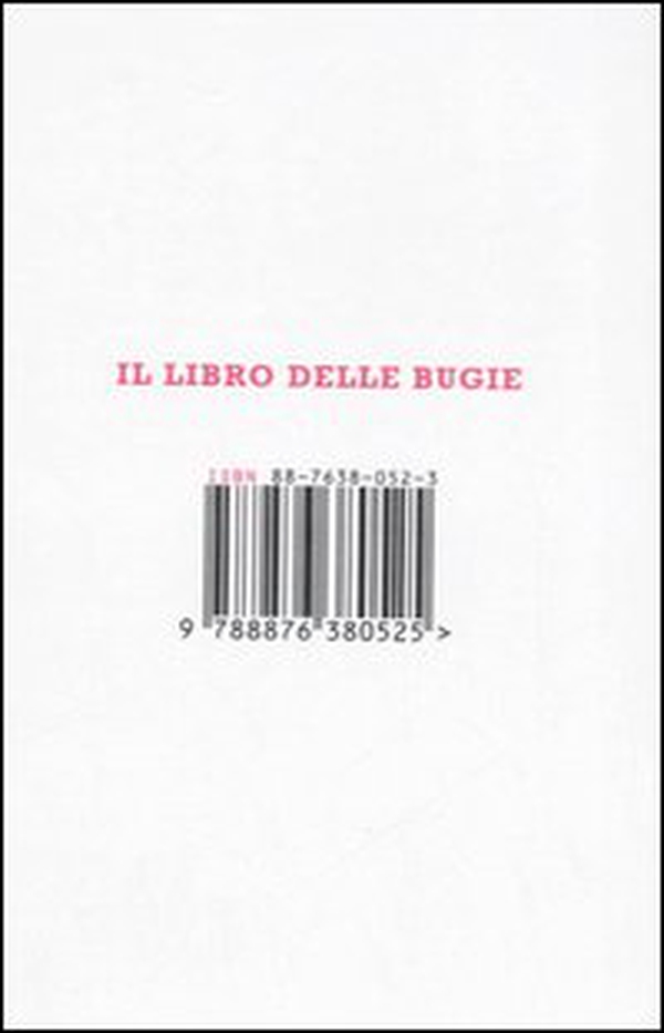 Il libro delle bugie - Librerie.coop Il libro delle bugie - Librerie.coop