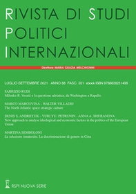 Rivista di studi politici internazionali - Librerie.coop