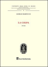 La colpa. Studi - Librerie.coop