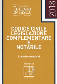 Codice civile, legislazione complementare e notarile - Librerie.coop