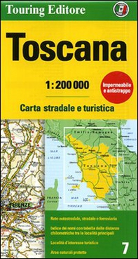 Toscana 1:200.000 - Librerie.coop