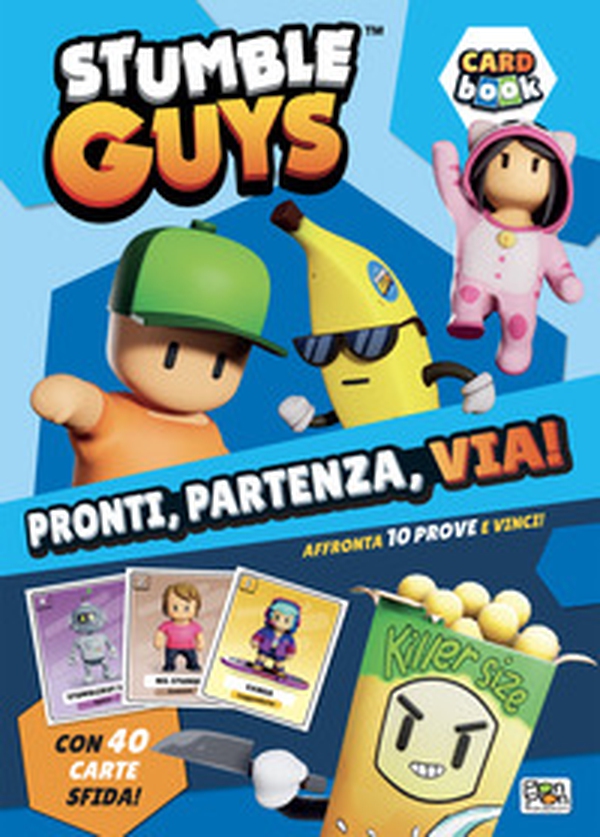Pronti, partenza, via! Card book. Stumble Guys - Librerie.coop Pronti, partenza, via! Card book. Stumble Guys - Librerie.coop