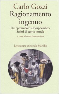 Ragionamento ingenuo. Dai «preamboli» all'«appendice». Scritti di teoria teatrale - Librerie.coop