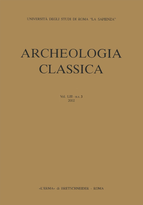 Archeologia Classica, 2002, vol.53, n.s. 3 - Librerie.coop