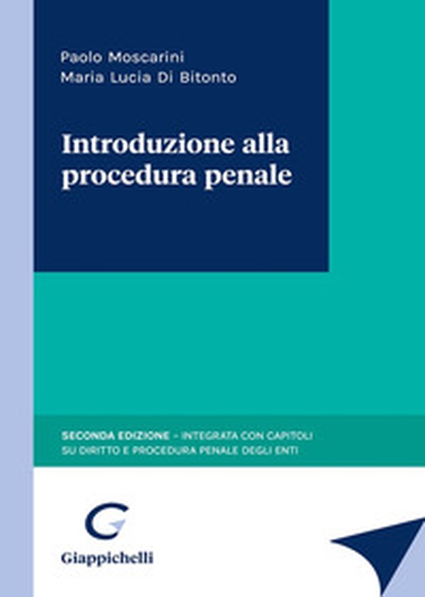 Introduzione alla procedura penale - Librerie.coop Introduzione alla procedura penale - Librerie.coop