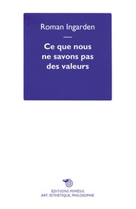 Ce que nous ne savons pas des valeurs - Librerie.coop