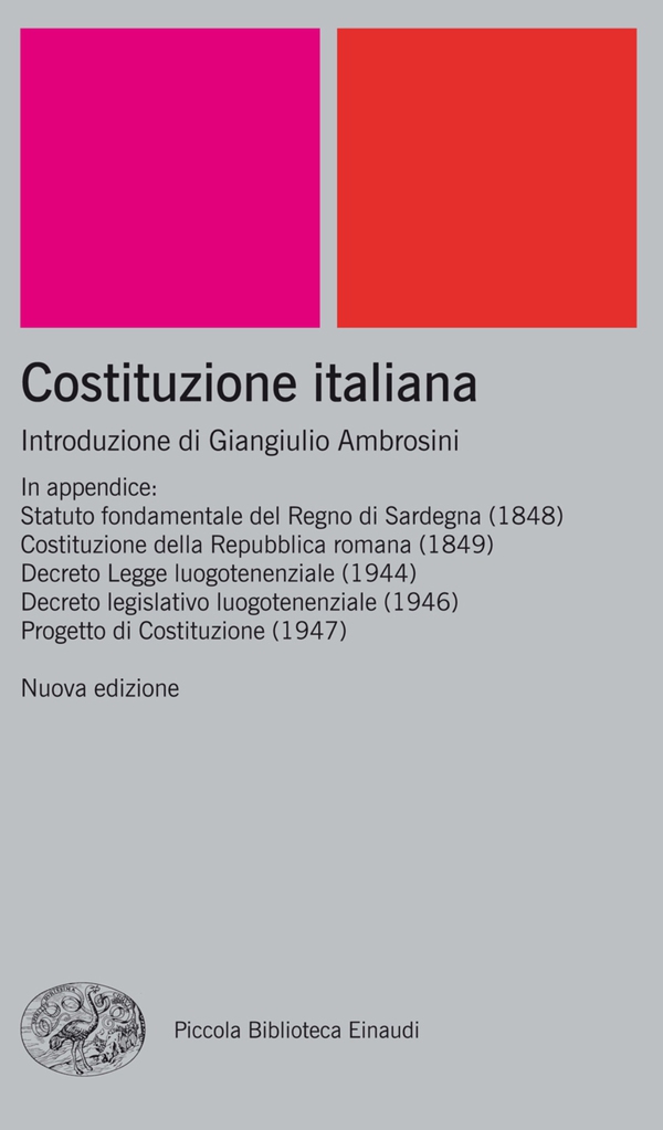 Costituzione italiana - Librerie.coop Costituzione italiana - Librerie.coop