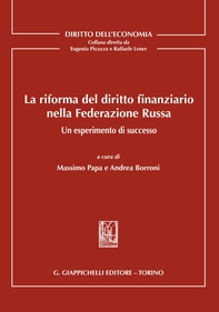 La riforma del diritto finanziario nella Federazione Russa. - Librerie.coop