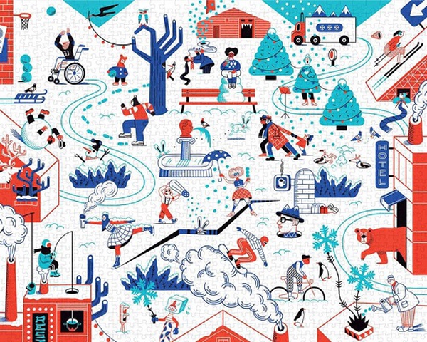 In the Winter - Puzzle - Librerie.coop In the Winter - Puzzle - Librerie.coop