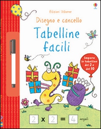 Tabelline facili. Disegno e cancello - Librerie.coop