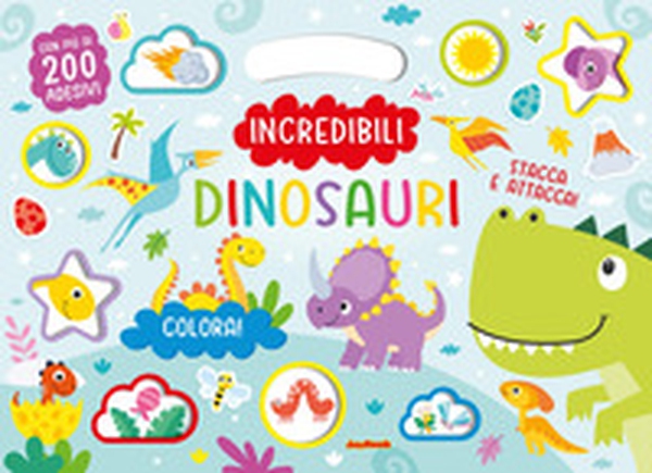 Incredibili dinosauri. Sticker - Librerie.coop