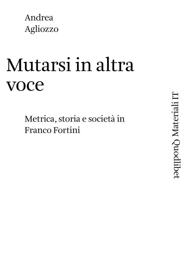 Mutarsi in altra voce - Librerie.coop Mutarsi in altra voce - Librerie.coop