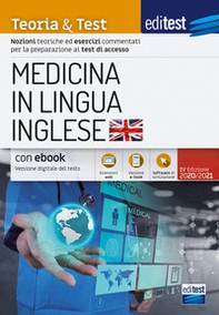 EdiTEST. Medicina in lingua inglese. Teoria & test - Librerie.coop