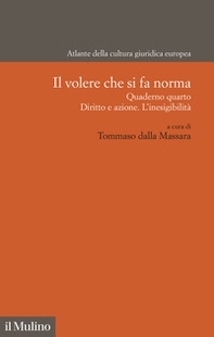Il volere che si fa norma. Quaderno quarto. Diritto e azione. L'inesigibilità - Librerie.coop