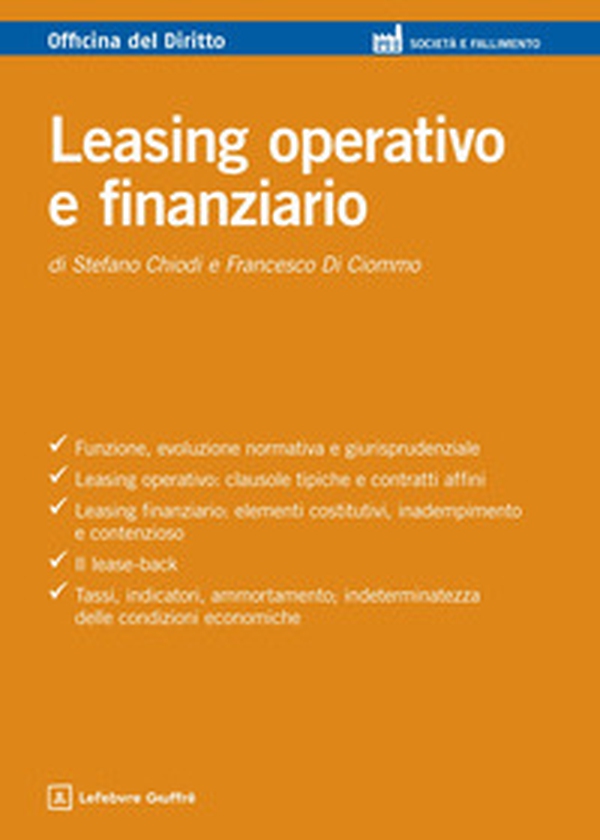 Leasing operativo e finanziario - Librerie.coop