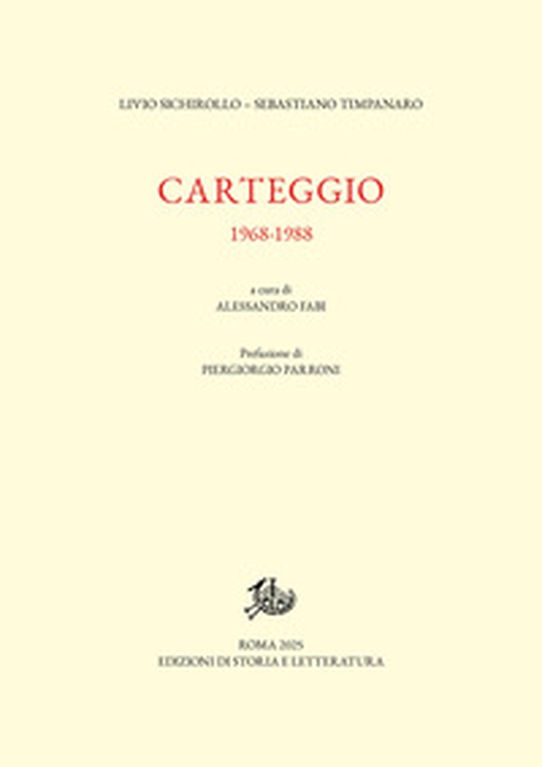 Carteggio. 1968-1988 - Librerie.coop