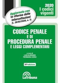 Codice penale e di procedura penale e leggi complementari - Librerie.coop