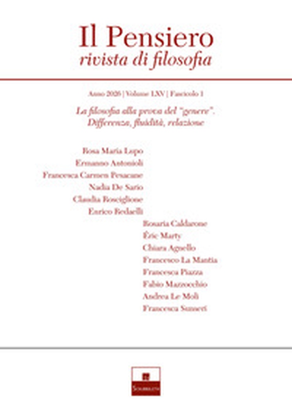 Il pensiero. Rivista di filosofia - Vol. 1 - Librerie.coop