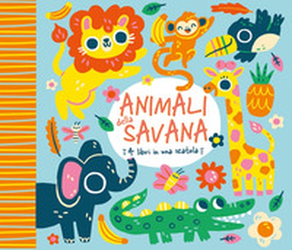 Animali della savana. 4 libri in una scatola - Librerie.coop Animali della savana. 4 libri in una scatola - Librerie.coop