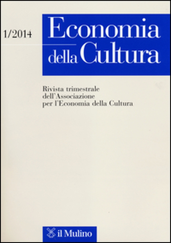 Economia della cultura - Vol. 1 - Librerie.coop Economia della cultura - Vol. 1 - Librerie.coop