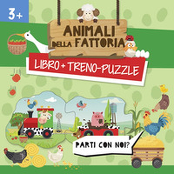Animali della fattoria. Treno-puzzle - Librerie.coop Animali della fattoria. Treno-puzzle - Librerie.coop