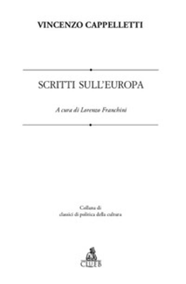 Scritti sull'Europa - Librerie.coop Scritti sull'Europa - Librerie.coop