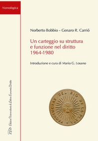 Un carteggio su struttura e funzione nel diritto 1964-1980 - Librerie.coop