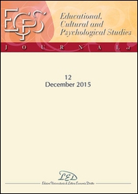 Journal of educational, cultural and psychological studies (ECPS Journal) (2015). Ediz. italiana, inglese e spagnola - Vol. 12 - Librerie.coop