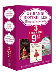 3 grandi bestseller. Ricordi speciali: La collezionista di libri proibiti-Un regalo per Miss Violet-Le lettere d'amore di Esther Durrant - Librerie.coop 3 grandi bestseller. Ricordi speciali: La collezionista di libri proibiti-Un regalo per Miss Violet-Le lettere d'amore di Esther Durrant - Librerie.coop