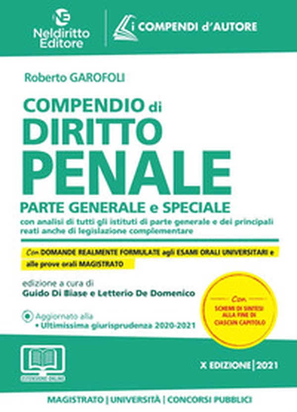 Compendio di diritto penale - Librerie.coop Compendio di diritto penale - Librerie.coop