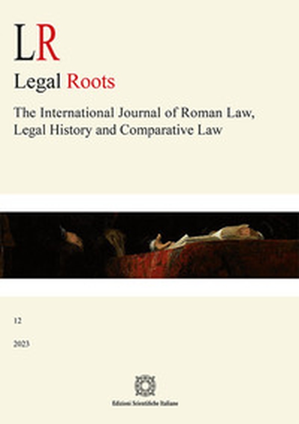 LR. Legal roots. The international journal of roman law, legal history and comparative law - Vol. 12 - Librerie.coop LR. Legal roots. The international journal of roman law, legal history and comparative law - Vol. 12 - Librerie.coop