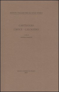 Carteggio Croce-Calogero - Librerie.coop