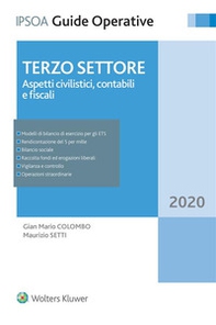 Terzo settore. Aspetti civilistici, contabili e fiscali - Librerie.coop