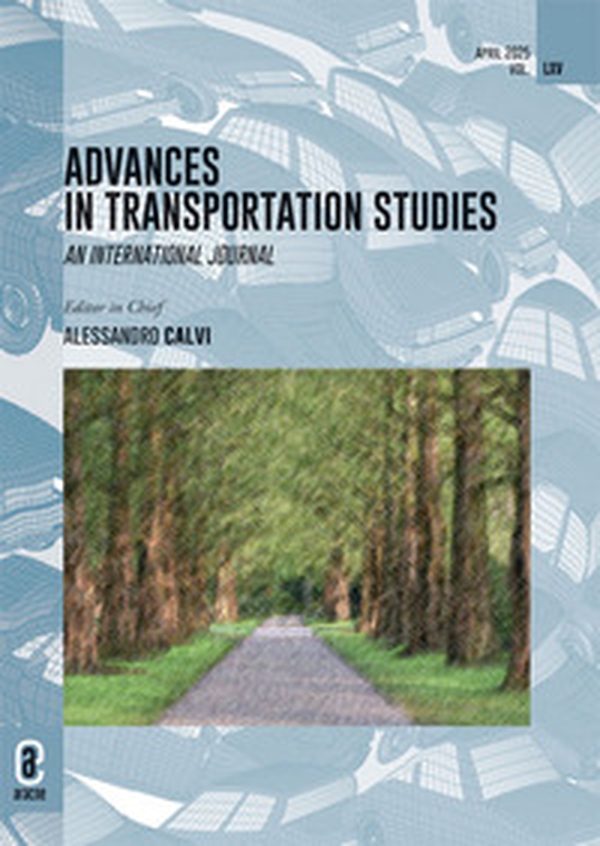 Advances in transportation studies. An international journal - Vol. 65 - Librerie.coop Advances in transportation studies. An international journal - Vol. 65 - Librerie.coop
