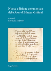 Nuova edizione commentata delle «Rime» di Matteo Griffo - Librerie.coop Nuova edizione commentata delle «Rime» di Matteo Griffo - Librerie.coop