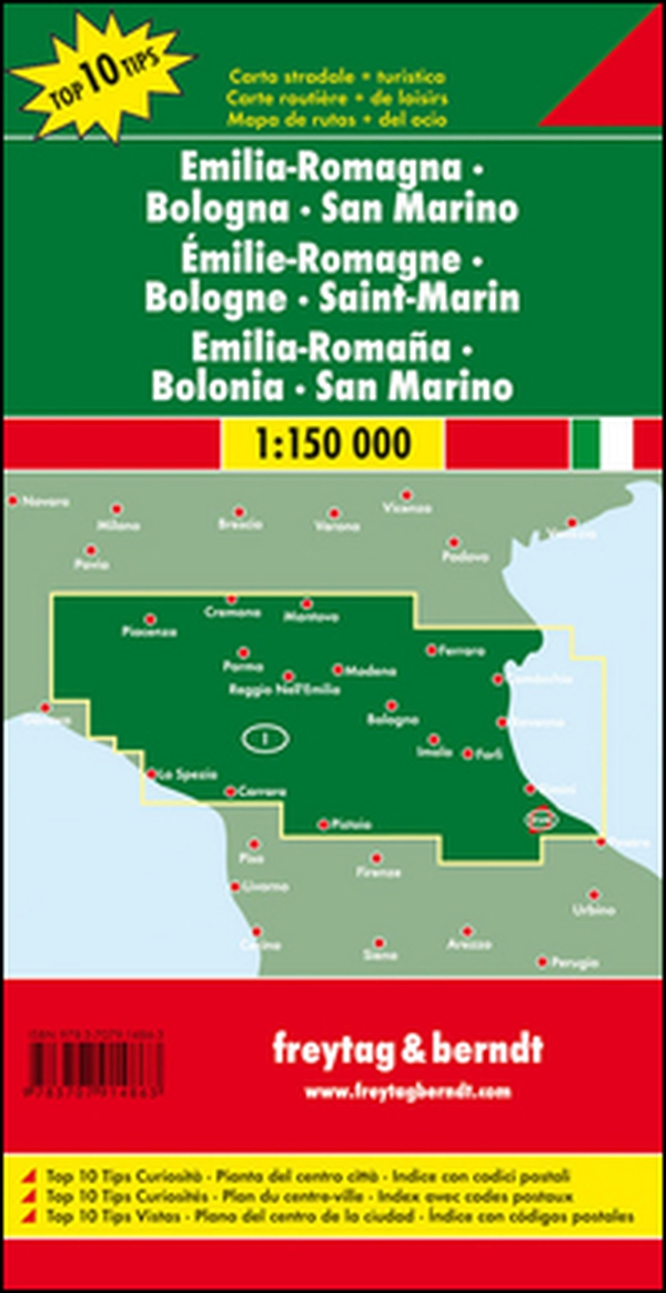 Emilia Romagna 1:150.000 - Librerie.coop Emilia Romagna 1:150.000 - Librerie.coop