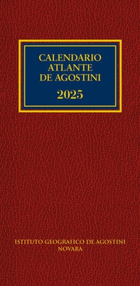Calendario atlante De Agostini 2025 - Librerie.coop