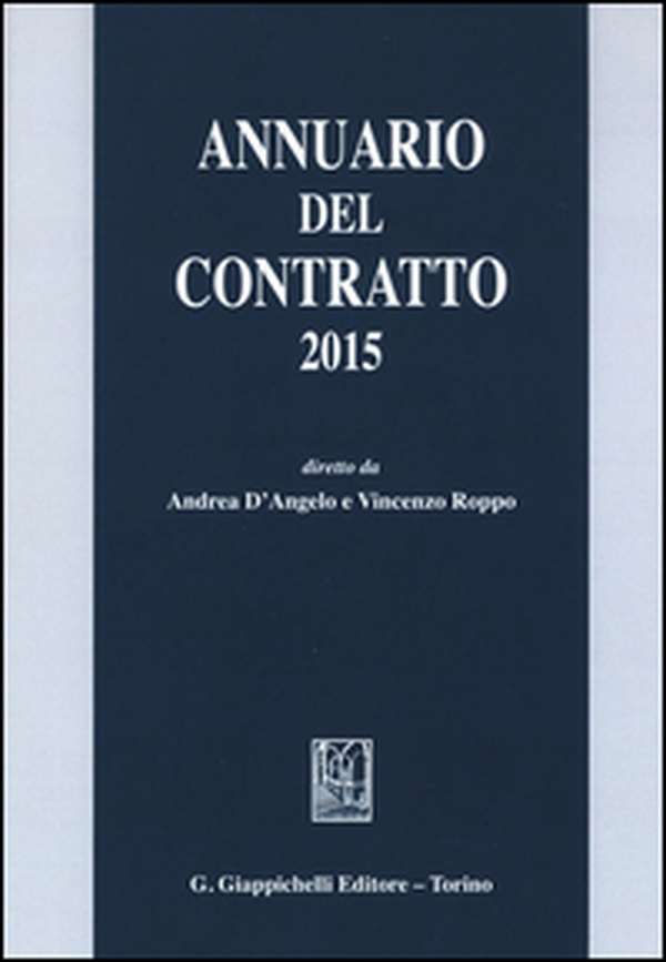 Annuario del contratto 2015 - Librerie.coop Annuario del contratto 2015 - Librerie.coop