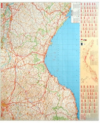 Liguria. Carta geografica stradale (carta murale plastificata) - Librerie.coop