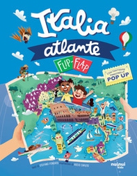 Atlante d'Italia flip-flap. Viaggi intorno al mondo - Librerie.coop