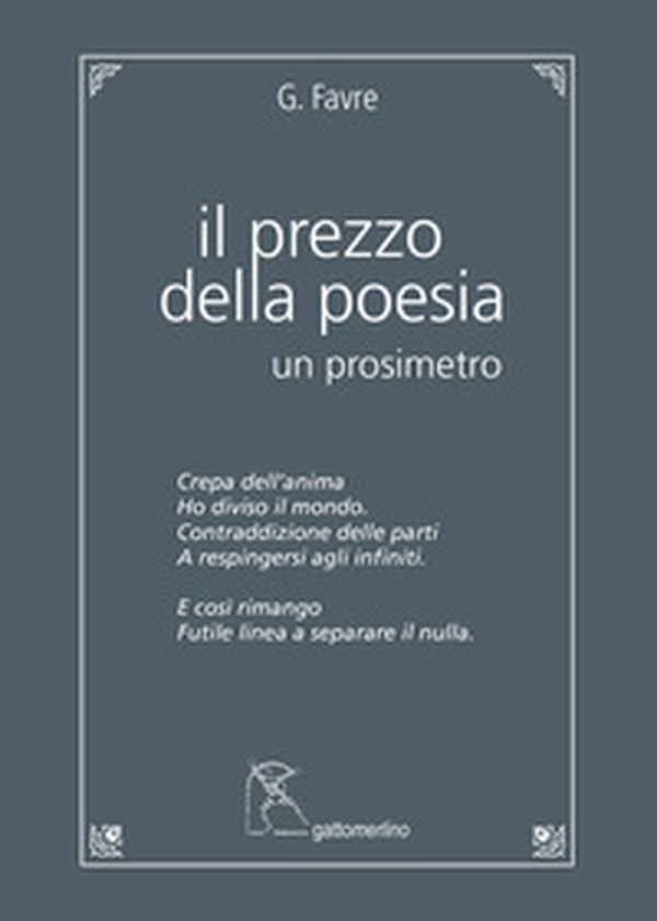 Il prezzo della poesia. Un prosimetro - Librerie.coop Il prezzo della poesia. Un prosimetro - Librerie.coop